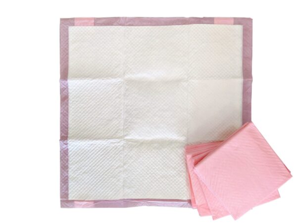 Absorbent Disposable Bed Protector - Pink Pads Bulk Buys